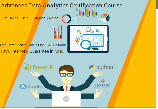 Data Analyst Course in Delhi, 110068. Certification for “Business Analyst Course” in Delhi NCR. [ 100% Job in MNC] “New Year Offer 2025”, Free Demo, Excel, SQL, Power BI, Tableau, Alteryx, Python Data Science and Oracle Analytics, Analytics Training Center in Delhi NCR – SLA Consultants India