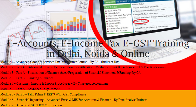 The Future of Accounting Careers: Job Prospects & Skills Needed in 2025, 100% Job, Accounting Course in Delhi, 110048 – Free SAP FICO Certification by SLA Consultants India, GST Certification, ITR & DTC Classes with 2025 Update, Tally Prime Certification,